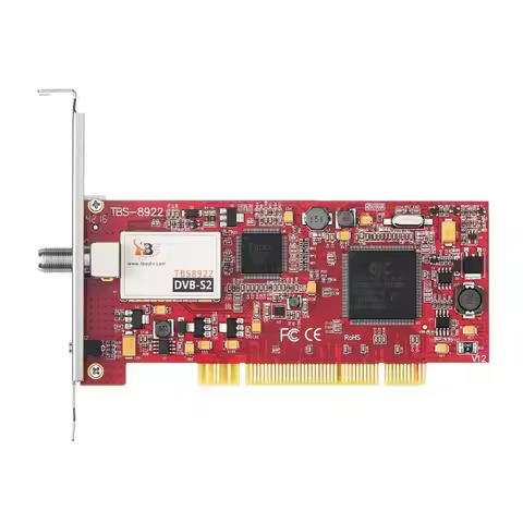 DVB-S2 TV Tuner PCI Card Digital Satellite TV Receiver Card