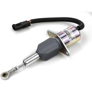 3930233 Fuel Shut Off Solenoid,12V Fuel Shutdown Solenoid Valve SA-4335-12 3923680 for Cummins Engin