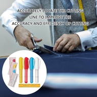 SC 4 5 Pcs Set Fabric Chalk Markers Pen-shaped Chalk Wheel Erase Tailors Chalk Sewings Chalk Craftin