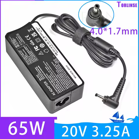 20V 3.25A 65W Laptop Charger for Lenovo IdeaPad 330 330s 320 320s 120s 130 310 510 520 530S Yoga 310