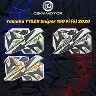 Yamaha Y15ZR Sniper 150 Fi (6) 2020 Body Sticker - Green / Black / Yellow