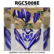 Cover Set Rapido Lagenda 115ZFi Yamaha Jupiter GP-115 (15) Yellow Accessories Motor 115Z Fi Blue GP1