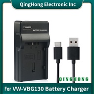 VW VBG130 VW-VBG260 Replacement Battery Charger for Panasonic AG-HMC80 VDR-D50 AG-AC7 AG-HMC40 HDC-T