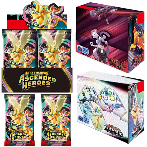 NEW Pokémon Trading Card Game Collection Cards, Pokémon Ascended Heroes Prismatic 151 Evolutions Eng