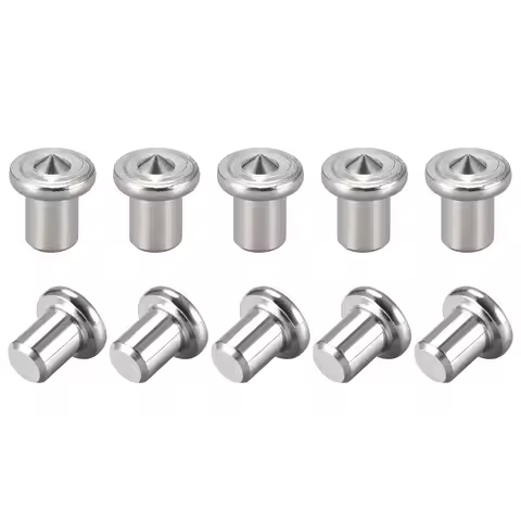 25 pcs 10mm Furniture Assembly Dowels, Furniture Assembly, Sturdy Metal Material, Precision Center P