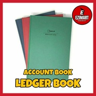 Tropical F4 Hard Cover 3 Columns Foolscap Book Manuscript Buku Log Kulit Tebal Hardcover Account Boo