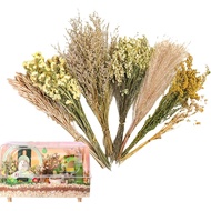 Flower Hamster Bedding, Small Animal Flowers Habitat Decor, Natural Theme Cage Hamster Bedding Flowe