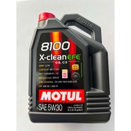 MOTUL 8100X-CLEAN EFE 5W30 ENGINE OIL