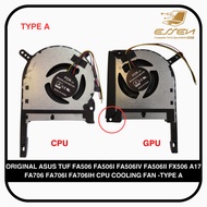 ASUS TUF FA506 FA506I FA506IV FA506II FX506 A17 FA706 FA706I FA706IH CPU & GPU COOLING FAN