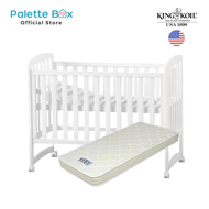 Preorder April 2024 [Palette Box] Sweet Dreams Avant Garde 10-in-1 Baby Cot with ACS + King Koil Baby OrthoGuard 3 Latex Foam Mattress