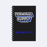 Terminal Supply Gym Log Book