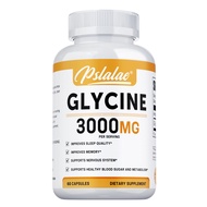 Glycine Capsules - Glycine Supplement Glycine 3000 mg - Amino Acid Supplement to Support Healthy Spl