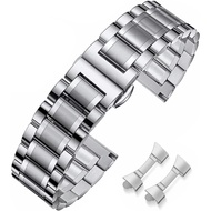 Metal Watch Band Stainless Steel 16mm 18mm 19mm 20mm 21mm 22mm 24mm Watch Strap Bracele Replacement 