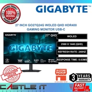 Gigabyte GO27Q24G 27 Inch WOLED QHD 240Hz 0.03ms HDR400 Gaming Monitor USB-C
