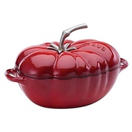 Staub 11712506 Cast Iron Tomato Cocotte, 3-Quart, Cherry