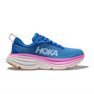 【สินค้าของแท้อย่างเป็นทางการ】HOKA ONE ONE Bondi 8 Mens and womens running shoes sports shoes casual 