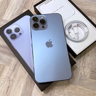 (99 ％新淨，零花零崩 ，99%電）港版Apple iPhone 13 Pro Max 128 天藍峰