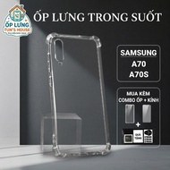 Samsung A70, A70s Case Transparent Plain Tun House Case | SS galaxy flexible phone case protects the