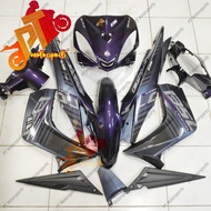 Yamaha LC 135 V1 Cover Set Bodyset Grey Purple Batman Purple Purba Purple LC135 V1