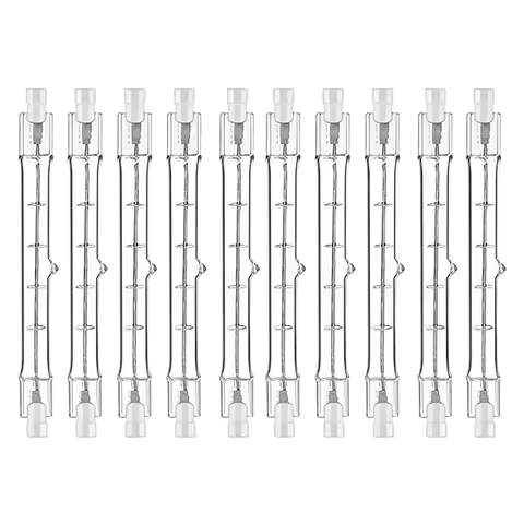 Promotion! R7S Halogen Light Bulb 118 Mm 200 W 230 V Pack Of 10 Halogen Rod R7S Halogen Bulb R7S Dim