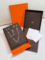 Hermes 豬鼻頸鏈 Farandole 120cm Ag-925 necklace