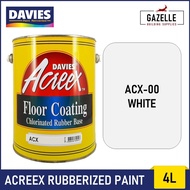 Davies Acreex Rubberized Floor Paint White  4L
