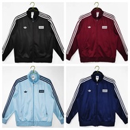 Oasis Tracktop Jacket Oasis Jacket Black Blue Casual Men'S Tracktop Jacket S-2XL 1:1