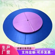 yoga block yoga map Pole Dance Mat Four-Folding Fitness Mat Aerial Yoga Shock-resistant Mat Round Pl