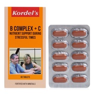 Kordel's Health Supplement Tablets - B Complex+C