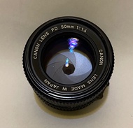 Canon FD 50mm 1:1.4 鏡頭