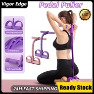 6 Tube Foot Pedal Puller Yoga rope Resistance Band Home Sit Up Slimming Abdominal Workout Fitness Ex