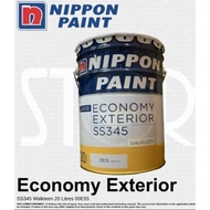 NIPPON ECONOMY EXTERIOR SS345 WALKLEEN 00E55 WHITE PAINT 20L