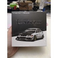 Yo Engine Start x Peako Varis Mitsubishi Lancer Evolution IX 2006 (White)