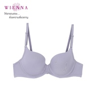 WIENNA BRA เสื้อชั้นในเวียนนา DB41430  Ozone Bra   (B32-36CDE32-36) สีดำ สีเนื้อ ม่วงอ่อน Tulip Carn