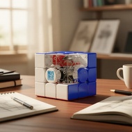 Rs3m V5 3x3 MagLev Magnetic Speed Cube, Smooth Ball-Axis Design, Kids' Magic Cube Toy 5.5cm