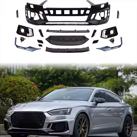 STLFCar Accessories for Audis A5 S5 B9 2017-2020 Upgrade 2021 RS5 Style Body Kits Car Bumper Assembl