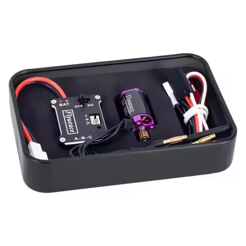 25A ESC 1224 4500KV Outer Rotor Motor Brushless Combo for 1/24 RC Crawler Car FMS FCX24 FCX24M SCX24