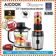 AICOOK TB13SM Plus 3 in 1 Food Processor Blender Chopper Grinder