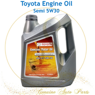 (100% Original) Toyota Engine Oil 4L SEMI Synthetic SN/CF 5W30