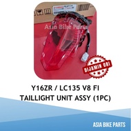 Yamaha Original Y16ZR Y16 V1 V2 / LC135 V8 FI Taillight Unit Assy / Lampu Belakang - B5V-H4710-00