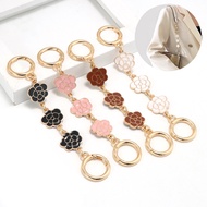 Women Bag Strap Extender Flower Shape Purse Exquisite Extender Chain Handbag Replacement Chain Charm
