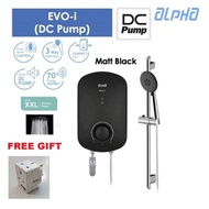 Alpha Water Heater DC Pump Evo-I / EvoI (Matt Black)