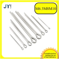 304 stainless steel opening pin, whistle hairpin pin U-shaped pin M6.3/M8/M10 【SZ-JY888】gd