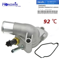 Thermostat Housing for Chevrolet Zafira Opel Astra G H Vectra B C Corsa C Meriva Saab 9-3 1.8L Z18XE