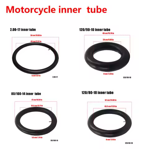 13/15/16/17/18/19/20 inch Motorcycle series inner tube 80/100-14 120/90-10 120/80-18 2.25-17 2.00-17
