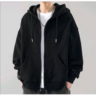 [3xl-6xl] Plus size unisex plain Zipper Hoodie...