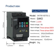 【Thailand Stock】SAKO SKI780 Inverter VFD Variable Frequency Drive Converter inverter 220v/380v Sako