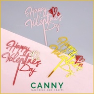 Cake I Love You/Congrats/Happy Valentines Day Topper Acrylic Gold, Silver or Black (1 pcs)