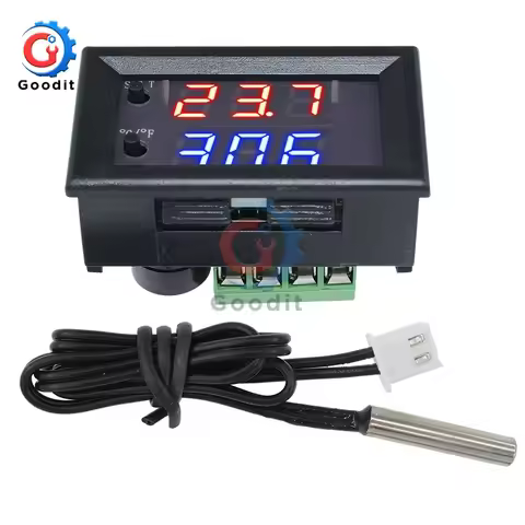 W1209WK W1209 WK W1219 DC 12V LED Digital Thermostat Temperature Control Thermometer Thermo Controll