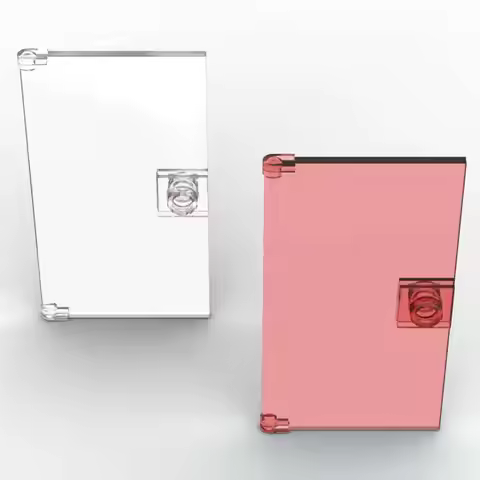 MOC 10PCS 60616 With Stud Handle Brick Door 1x4x6 Building Stitching Substitutable Block Funny Toys 